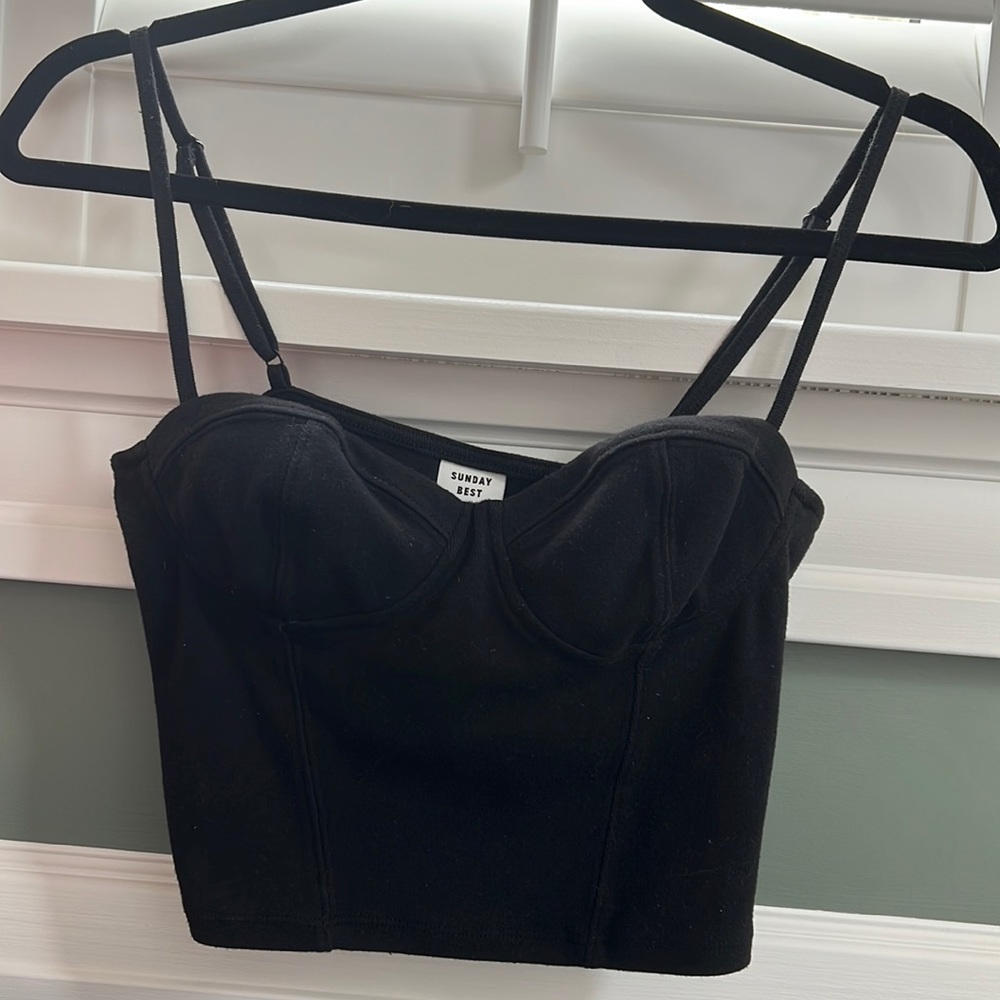 Aritzia- Sunday Best Bustier Top